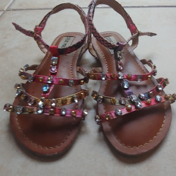 Jeweled Girls Sandals by Steve Madden - Picture 5 of 8